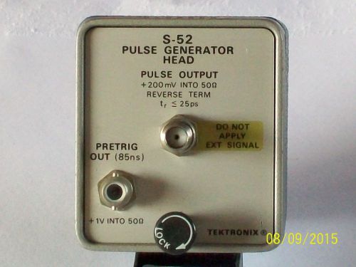 TEKTRONIX 7000 series S-52 pulse generator head