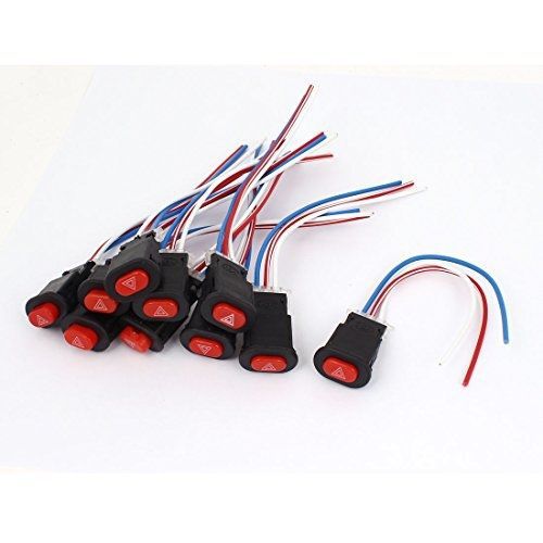 Latching Type Light Switch 10 Pcs for Scooter
