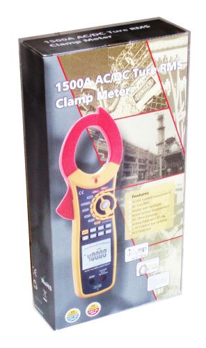 RUDY ELECTRONICS 1500A AC/DC TURE RMS CLAMP METER