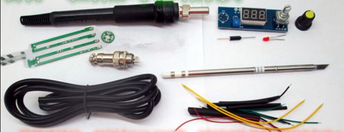 DIY kit LED electronic clock microcontroller LED digital clock time thermometer