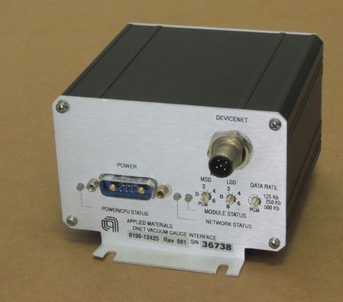 Applied materials amat dnet vacuum gauge interface controller 0190-11432 / qty for sale