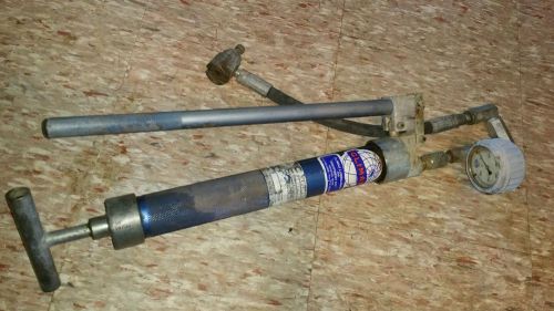 Oilfield valve lubricator screw type Climax 10516 Grease Gun