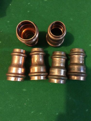 New lot of (6) viega 1&#034; x 3/4&#034; propress copper reducer for sale