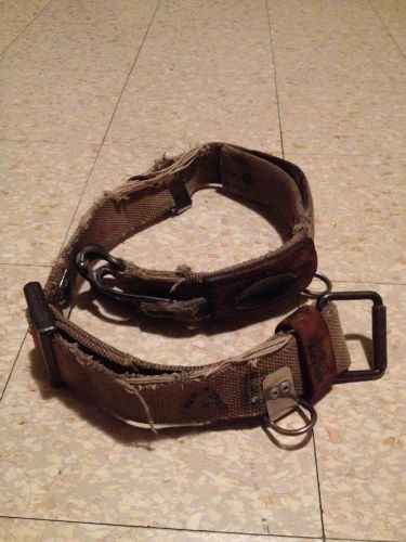 Vintage ironworker american bridge company tool belt (dated sept 1972) for sale