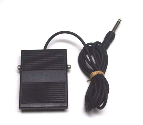 Heavy duty metal  Foot Switch Pedal  to 1/4&#034; conector