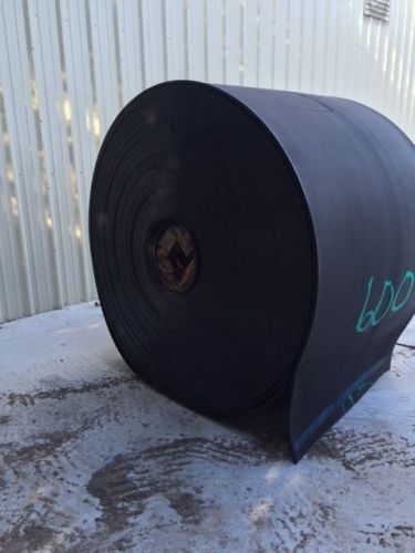 Goodyear conveyor belt 600&#039; of 54&#039; of plylon plus 3/600 3/16x1/8 covers for sale