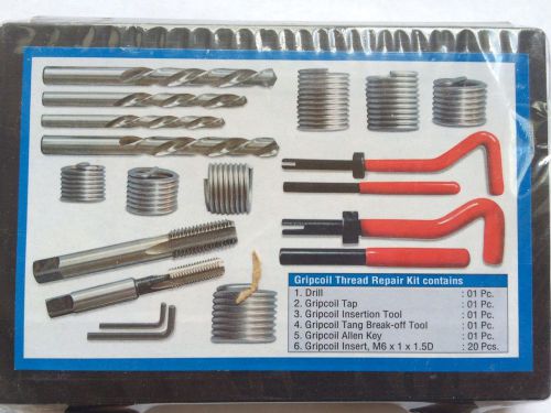 M6 x 1.0 X 1.5D  Thread Insert Repair Kit - Compatible with Helicoil Repair Kit
