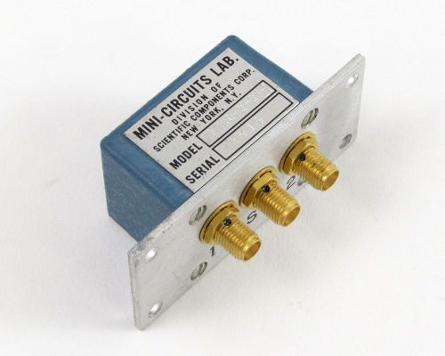 NEW Mini-Circuits ZMSC-2-2B Power Splitter / Combiner - 0.002 to 60 MHz, 50 Ohm