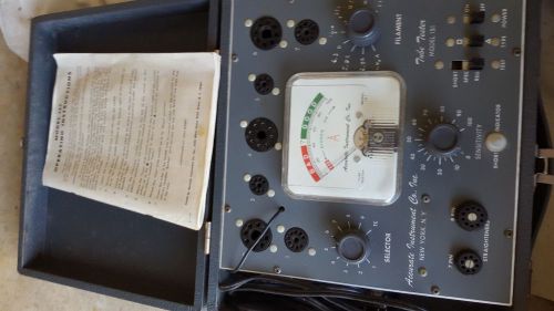 vintage Accurate instrument tube tester