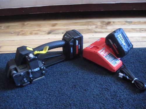 Fromm 3/4&#034; Strapping Tool Model P327 Battery Operated Signode Orgapack 18v #6