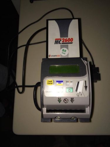 COINCO MC2600 WITH CARD READER! BILL ACCEPTOR $1&#039;s/$5&#039;s/$10&#039;s/$20&#039;s! NEW $5!