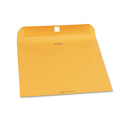 Quality Park QUA37590 Brown Clasp Envelope, Side Seam, 9 x 12, 28lb, Brown