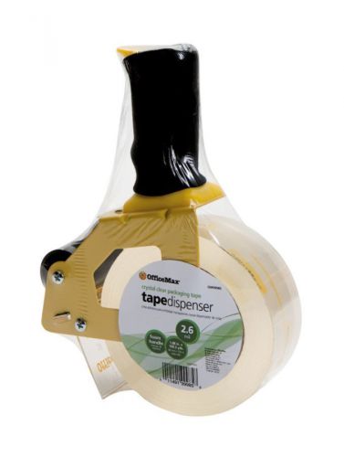 OfficeMax Tape Gun  with one roll of Packing Tape, 1.88&#034; x 109.4yd NEW
