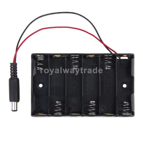 Aa batterie holder with dc2.1 power jack for arduino monolithic 2wd mobile robot for sale