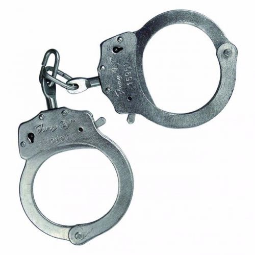 Silver Costume Handcuff - No Key Needed To Unlock