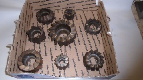 MACHINIST TOOL LATHE MILL Machinist Lot of Shell Mill Milling Cutter s