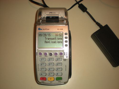 VeriFone Vx520 Credit Card Machine Terminal