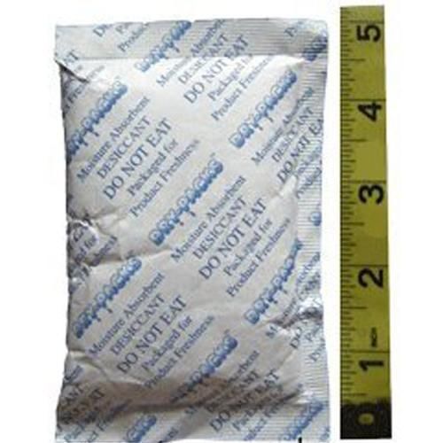 Dry-packs 56gm tyvek silica gel packet, pack of 2 new for sale