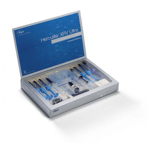 Dental Light cure Nano hybrid composite Herculite XRV Ultra Kit Kerr Opti Bond