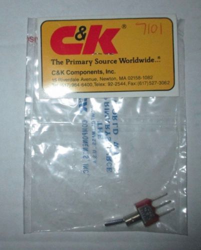 NEW Toggle Switch C&amp;K Components #7101 Made In USA