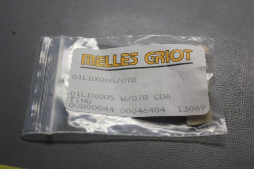 NEW MELLES GRIOT SYMMETRIC CONVEX GLASS LENS 01 LDX 005/078   (S19-2-154A)