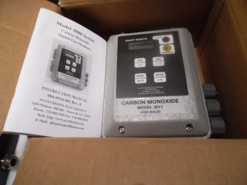 Pyott-Boone  3011 Smart Remote Carbon Monoxide Digital Gas Monitor NIB