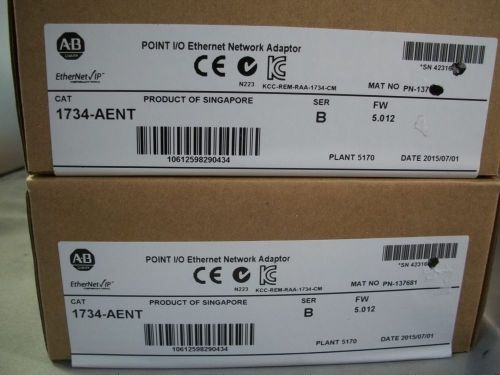Ships Today Allen Bradley 1734-AENT Network Adapter **2015** Fac Sealed
