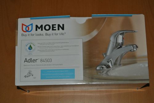 Moen lavatory with pu faucet adler 84503 new for sale