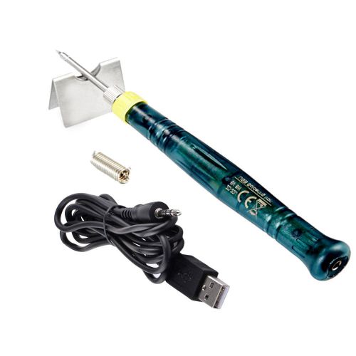 Portable USB 5V 8W SOLDERING IRON PEN KIT with Led Indicator in Retail Package