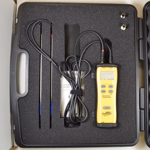 Fieldpiece sdp2 wireless dual in-duct psychrometer - new! for sale