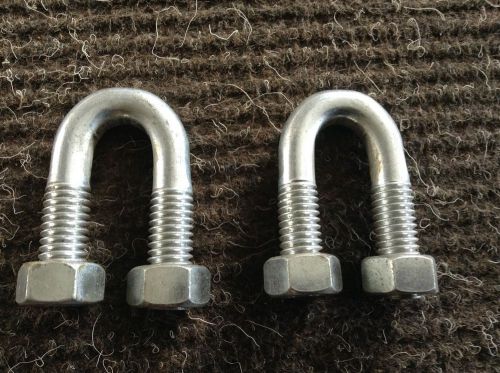 New Boss Snow Plow HDW05504 1/2&#034;x2&#034; U Bolts with Nuts
