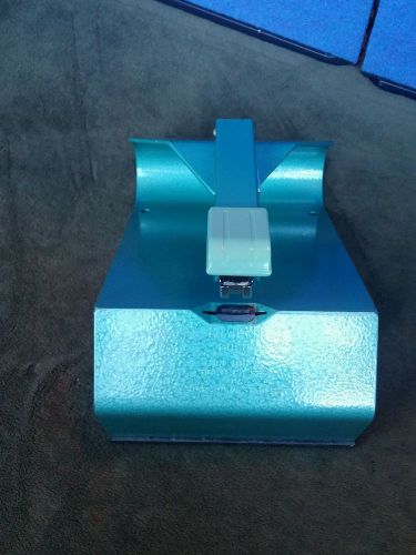 Vintage bostitch b8sf b8 booklet stapler - art deco style green for sale