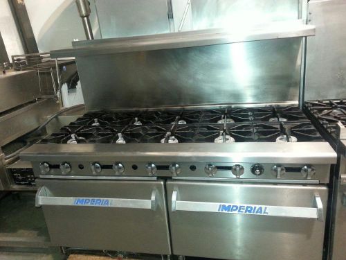 Imperial 10 Burner Stove 2 Ovens Mint Condition