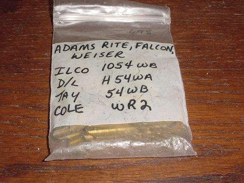 Locksmith nos 9 key blanks for adams rite falcon &amp; weiser locks 1054wb wr2 54wb for sale