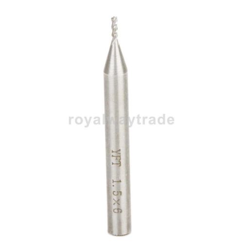 HSS 4-Flute 1.5mm x 5mm Shank End Milling Cutter