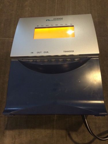 Acroprint ES1000 Electronic Totalizing Payroll Recorder &amp; Time Stamp Time Clock