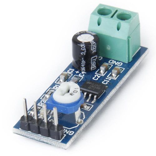 LM386 Audio Amplifier Module Board 200 Times 5V-12V 10K Adjustable Resistance