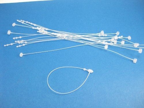 Cox snap lock 3&#034; pin security loop plastic tag fastener (500 pc) for sale