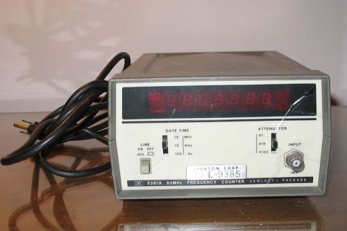 HP 5381A 80 MHz Frequency Counter