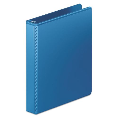 Wilson jones heavy-duty d-ring view binder w/extra-durable hinge 1&#034; cap pc blue for sale