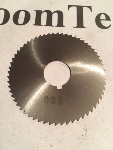 New Milling Cutter Slitting Saw 2-1/4 X .025 X 5/8 HSS MALCOL