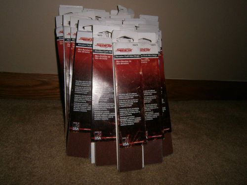 LOT OF 420 SUPERIOR TOOL WATERPROOF ABRASIVE CLOTH MINI STRIPS ASSORMENT PACK