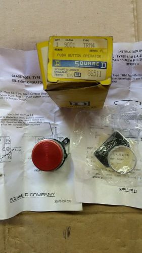 NIB! Square D push button operator oil tight, type TRM4