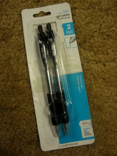 2 gel pens....-,07mm-....retractable...new in pkg for sale
