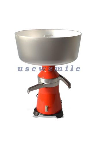 Cream electric centrifugal separator 80l/h  120v  #15 metal .free usa shipping! for sale