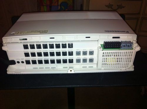 Panasonic kx-ta624 phone system with kx-ta62477-3 and kx-ta62470-2 expansions for sale