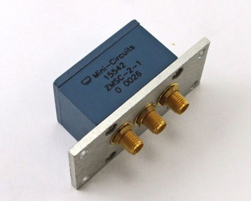 NEW Mini-Circuits ZMSC-2-1 Power Splitter / Combiner - 0.1 to 400 MHz, 50 Ohm