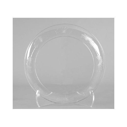 Wna comet 10.25&#034; designerware plastic plate in clear set of 144 for sale