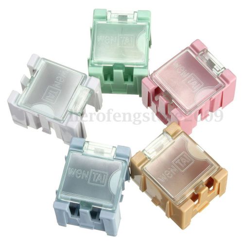 New 10pcs Lot Electronic Components Boxes Patch Laboratory Storage Box SMT SMD