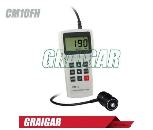 New CM10FH Coating Thickness Gauge Meter Tester 0-10000um
